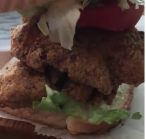 Fried Fish Sandwich - FishBando803